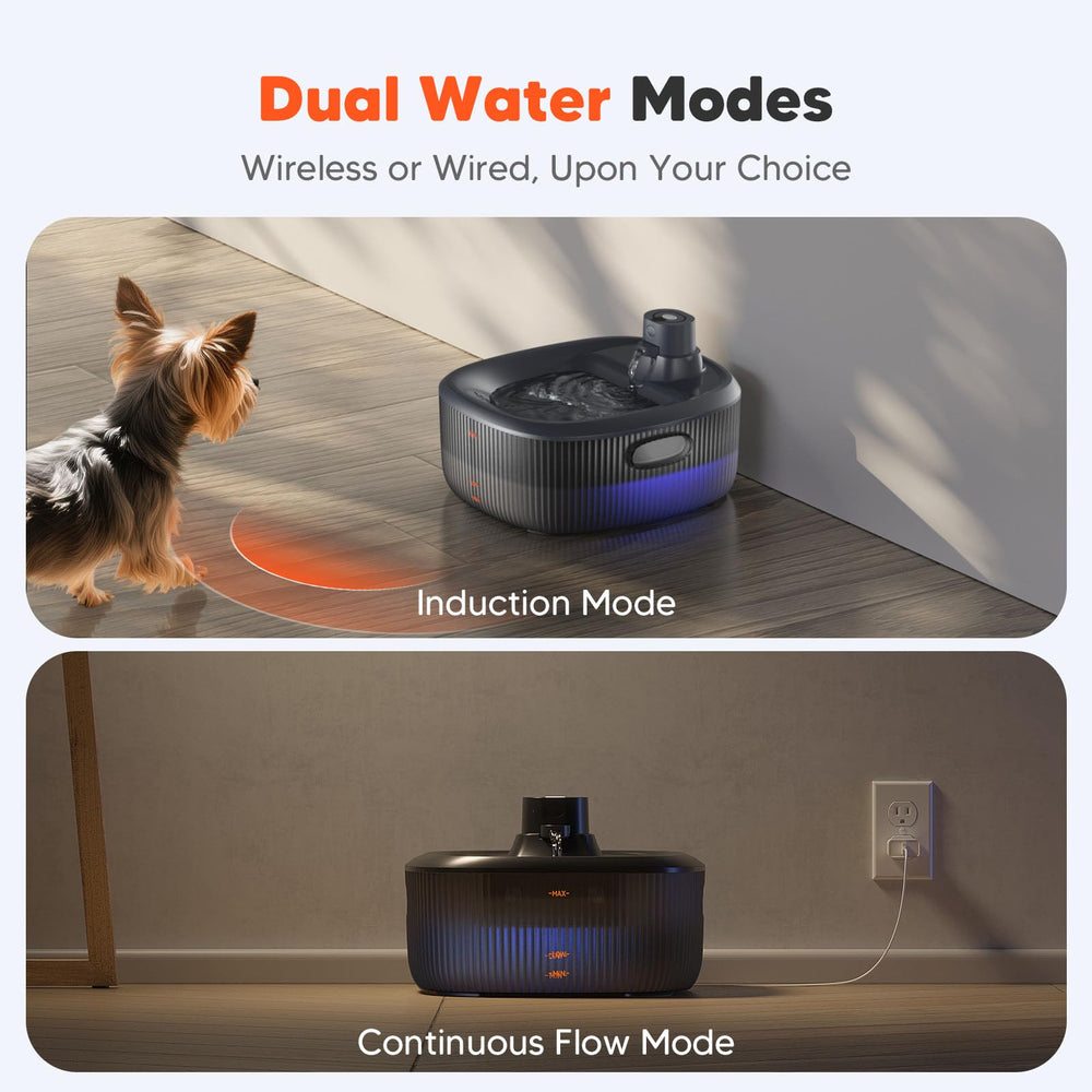 WOPET filtration system keeps water cleaner by removing debris.