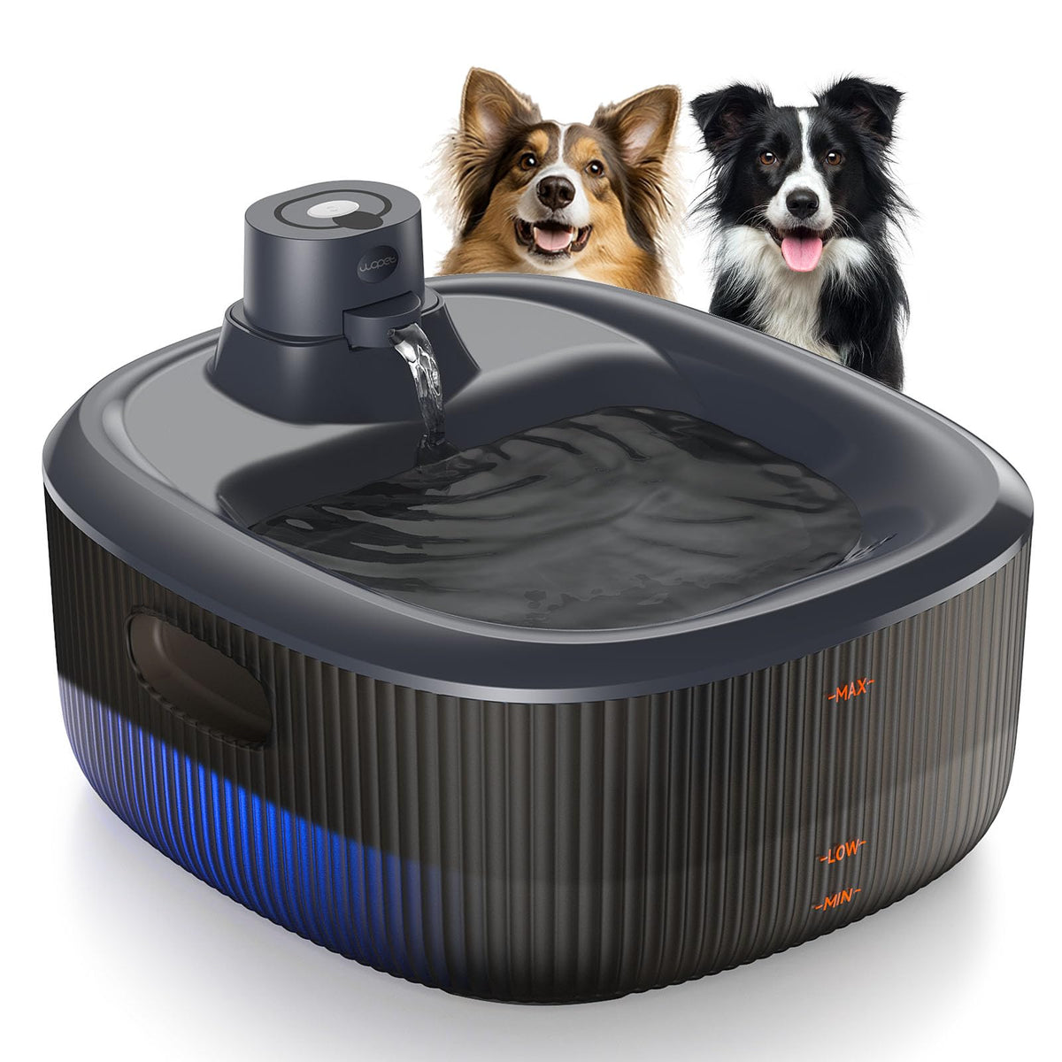 WOPET wireless 6L fountain supplies pets with convenient hydration anywhere.