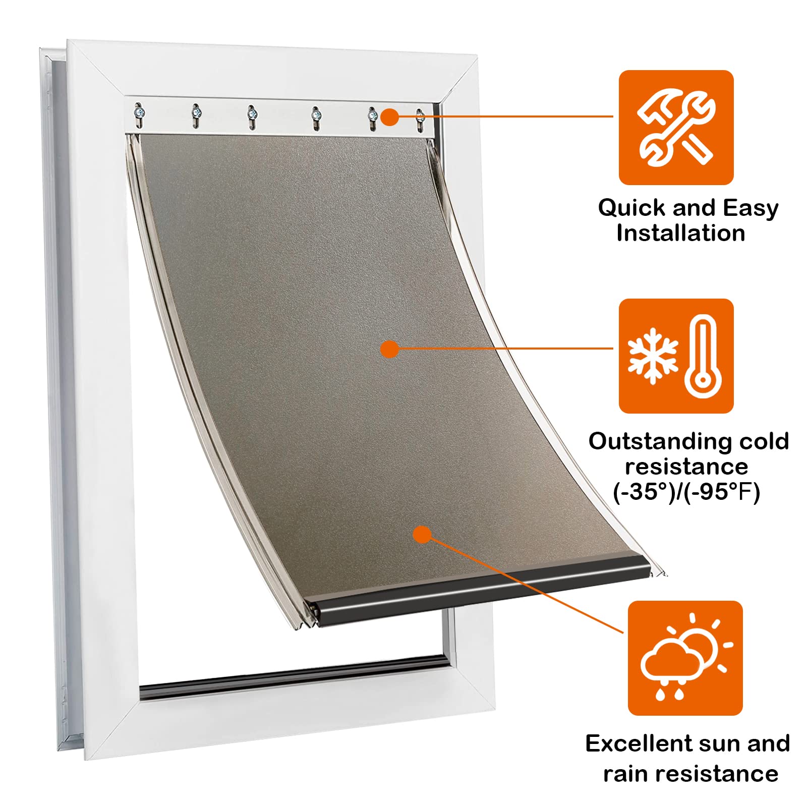 Wordcam flap shows cold resistance and elasticity in harsh temps.
