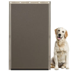 Wordcam large dog door flap in elastic TPU for durable flexibility and smooth passage.