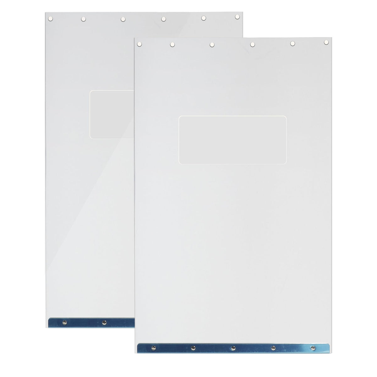 Wordcam two-pack weatherproof dog door flap paired flaps for easy replacement.