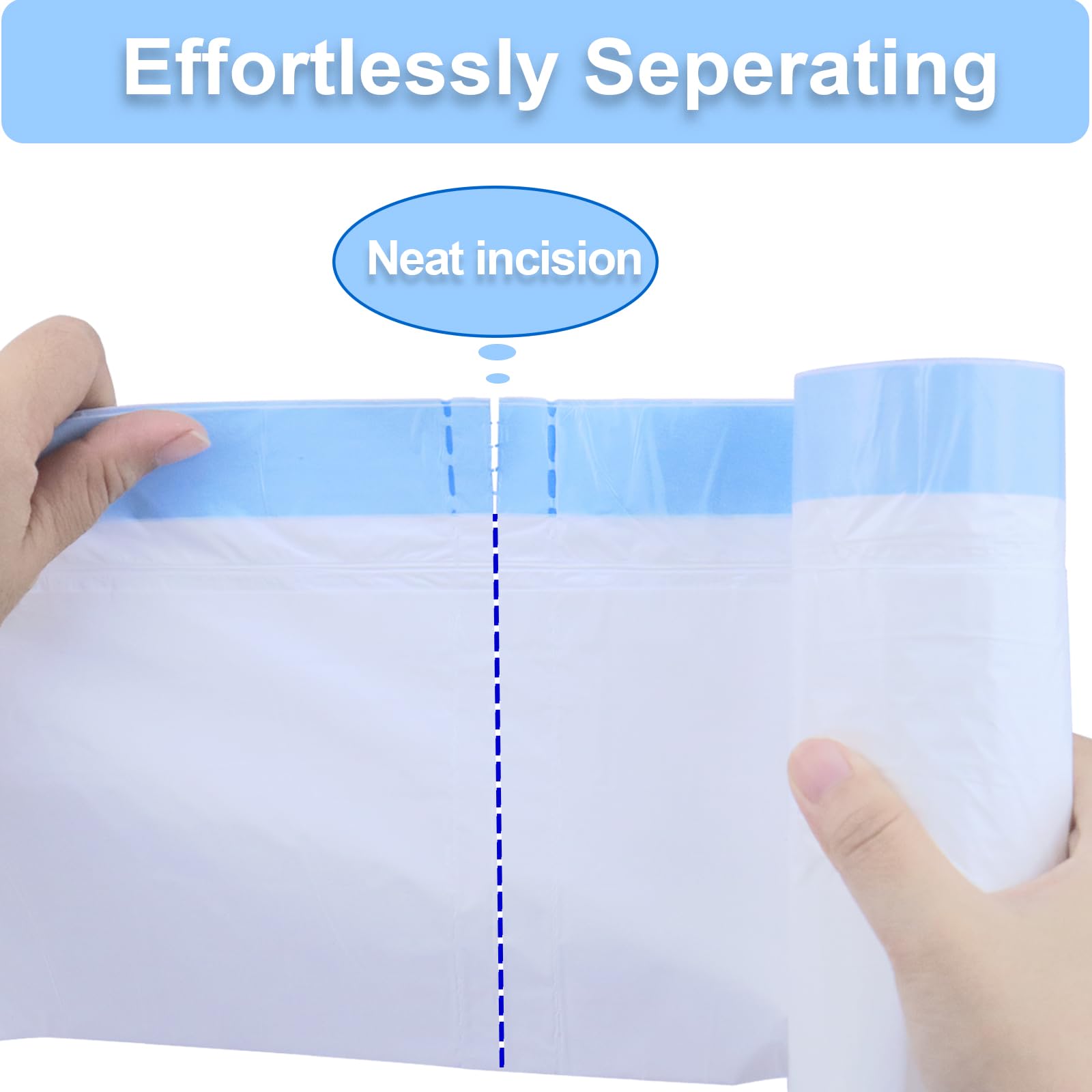 WORFACE LDPE 1.5 mil armor material highlights puncture resistance and leak protection.