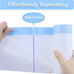 WORFACE LDPE 1.5 mil armor material highlights puncture resistance and leak protection.