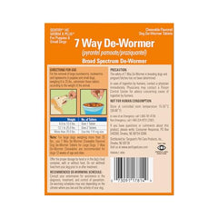 WORM X PLUS chewable tablets with treat-like appearance promote paw-friendly administration