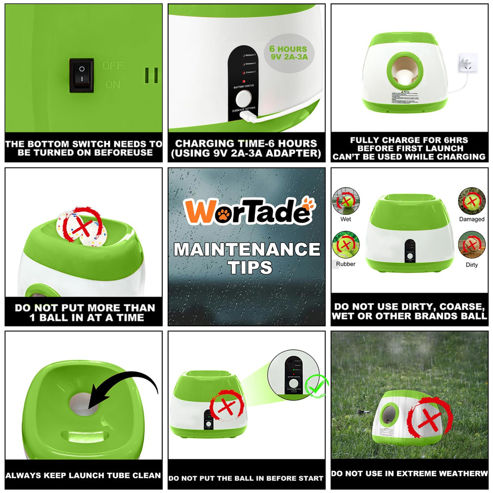 Wortade remote control image highlights hands-free operation for easier play time.