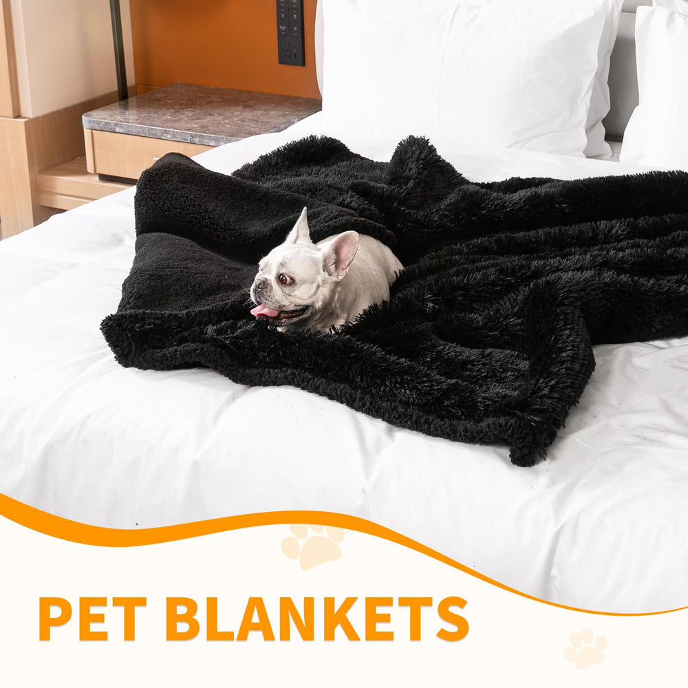 Wowchine long faux fur plush texture invites warm snuggles and tranquil rest.
