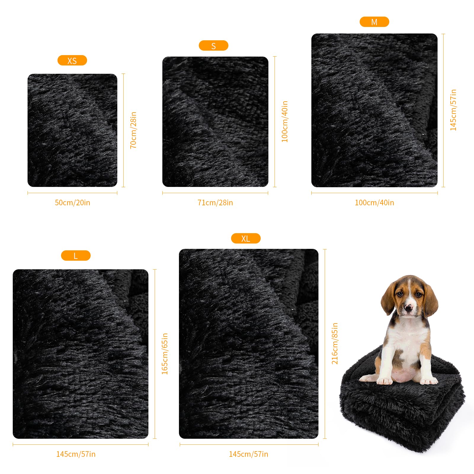 Wowchine xs 28x20 inches size for small dogs and cats.