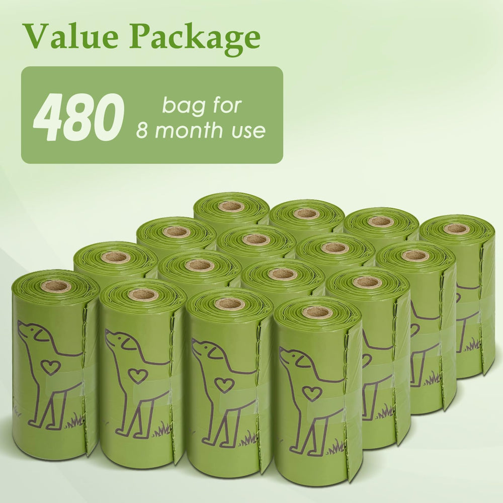Wowflash bolsas para mascotas lavanda, resistencia y seguridad al desechar.