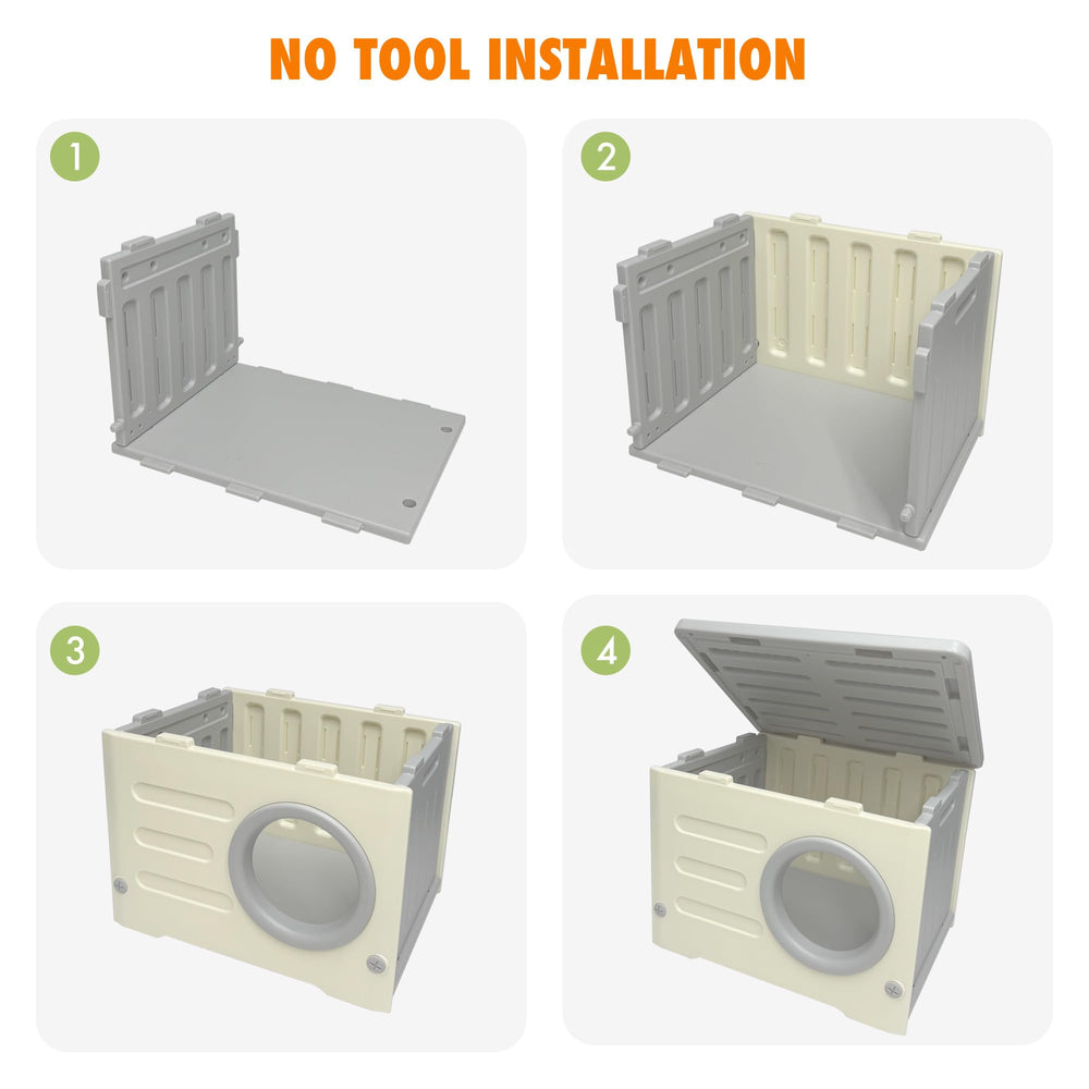 WOWOTOZN-durable-plastic-construction emphasizes weather resistance and long-lasting use.