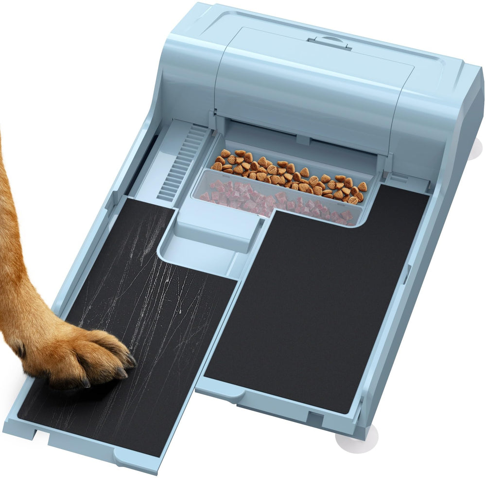 WOWOOF PET dog nail file toy with puzzle front view promotes nail care and enrichment.
