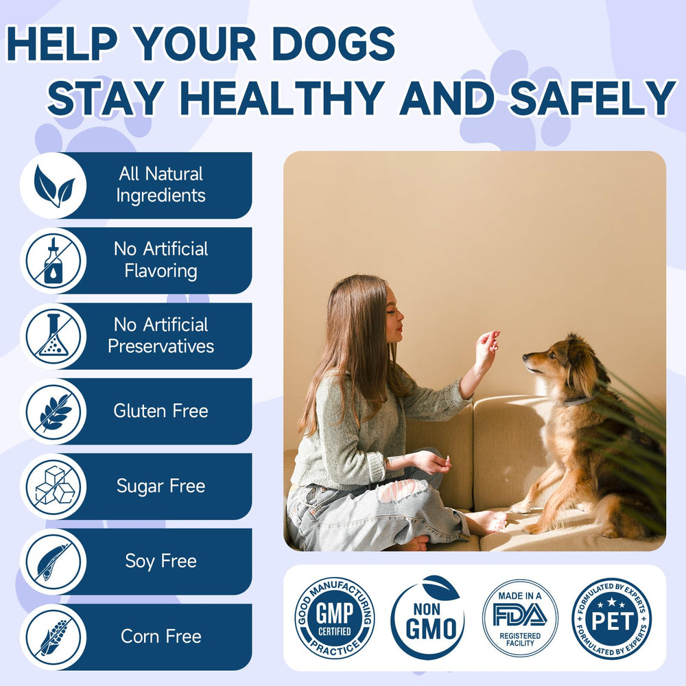 Woyamay dog sleep support after calming chews