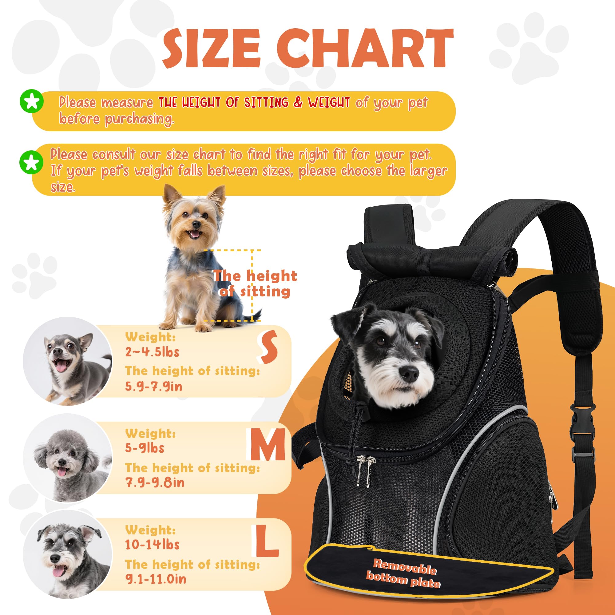 WOYYHO two-way wearing design supports front and back carrying versatility.