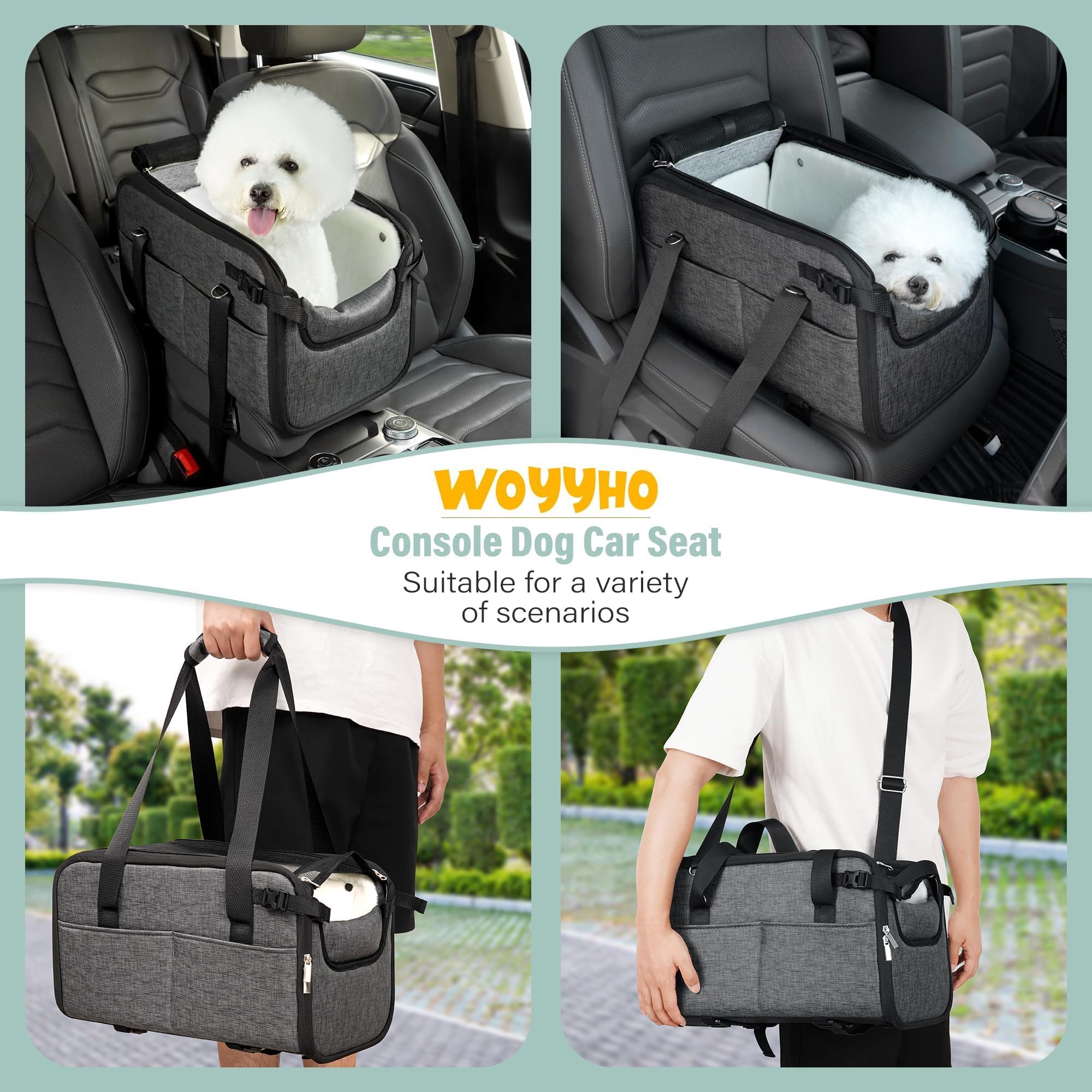 WOYYHO fold-away design shows compact storage when not in use