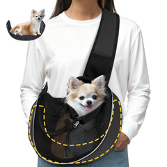 WOYYHO dog sling overview—hands-free convenience for city strolls