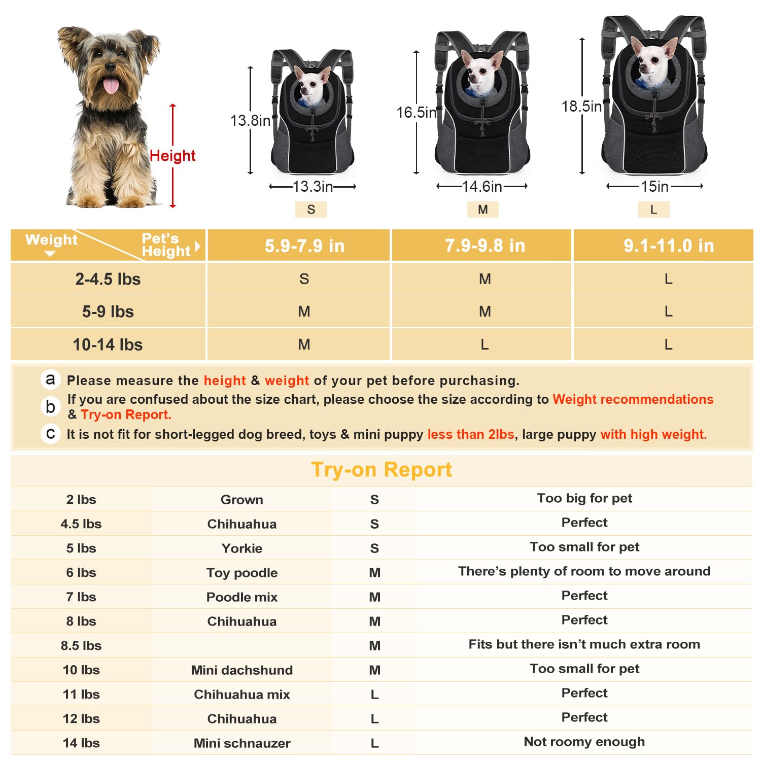 WOYYHO pet carrier adjustable straps highlight ergonomic support for comfortable hikes.