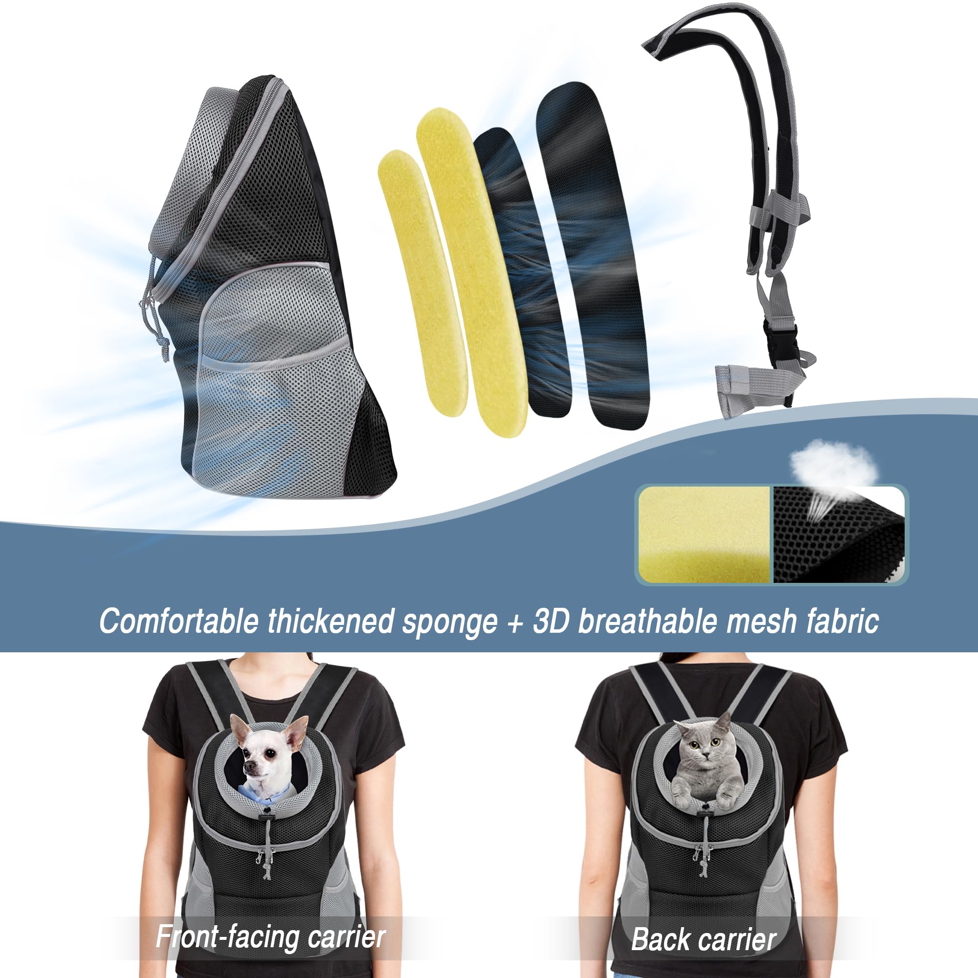 WOYYHO thick removable bottom pad adds comfort and stability while walking