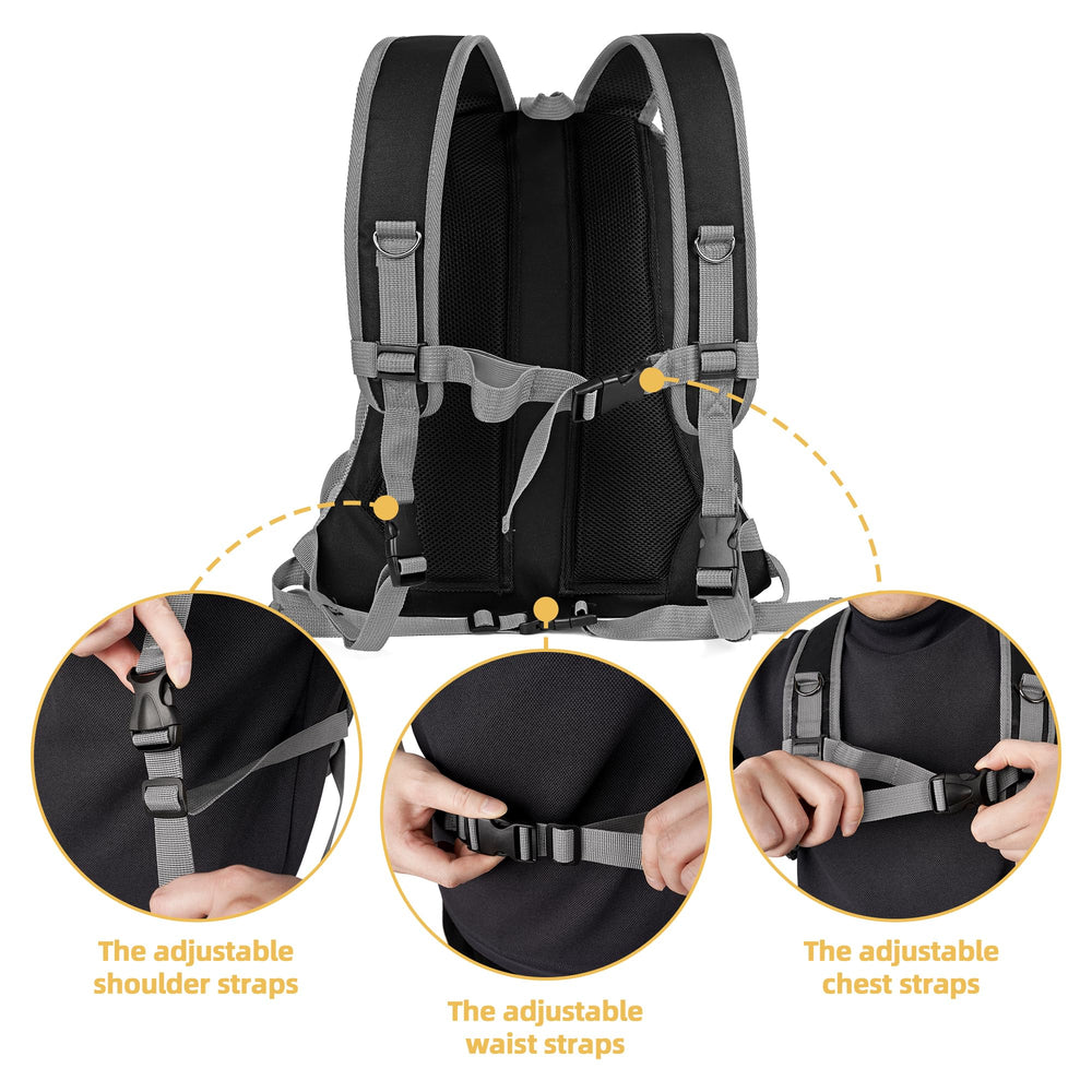 WOYYHO carrier includes safety leash clip to prevent pet escape during travel