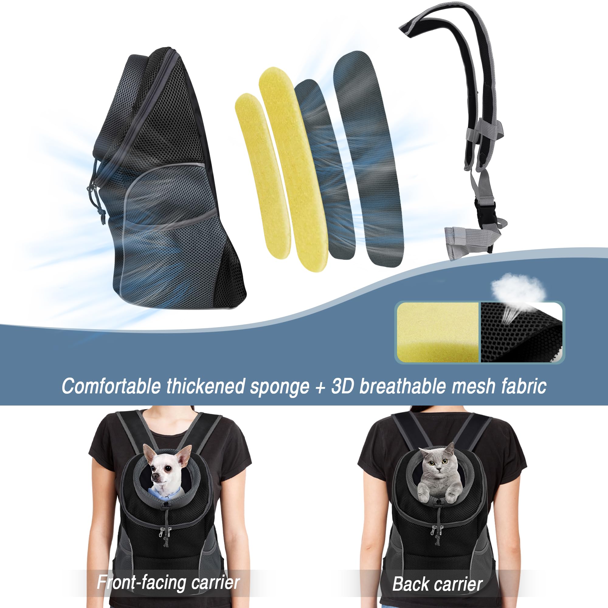 WOYYHO removable bottom pad for easy cleaning and comfort.