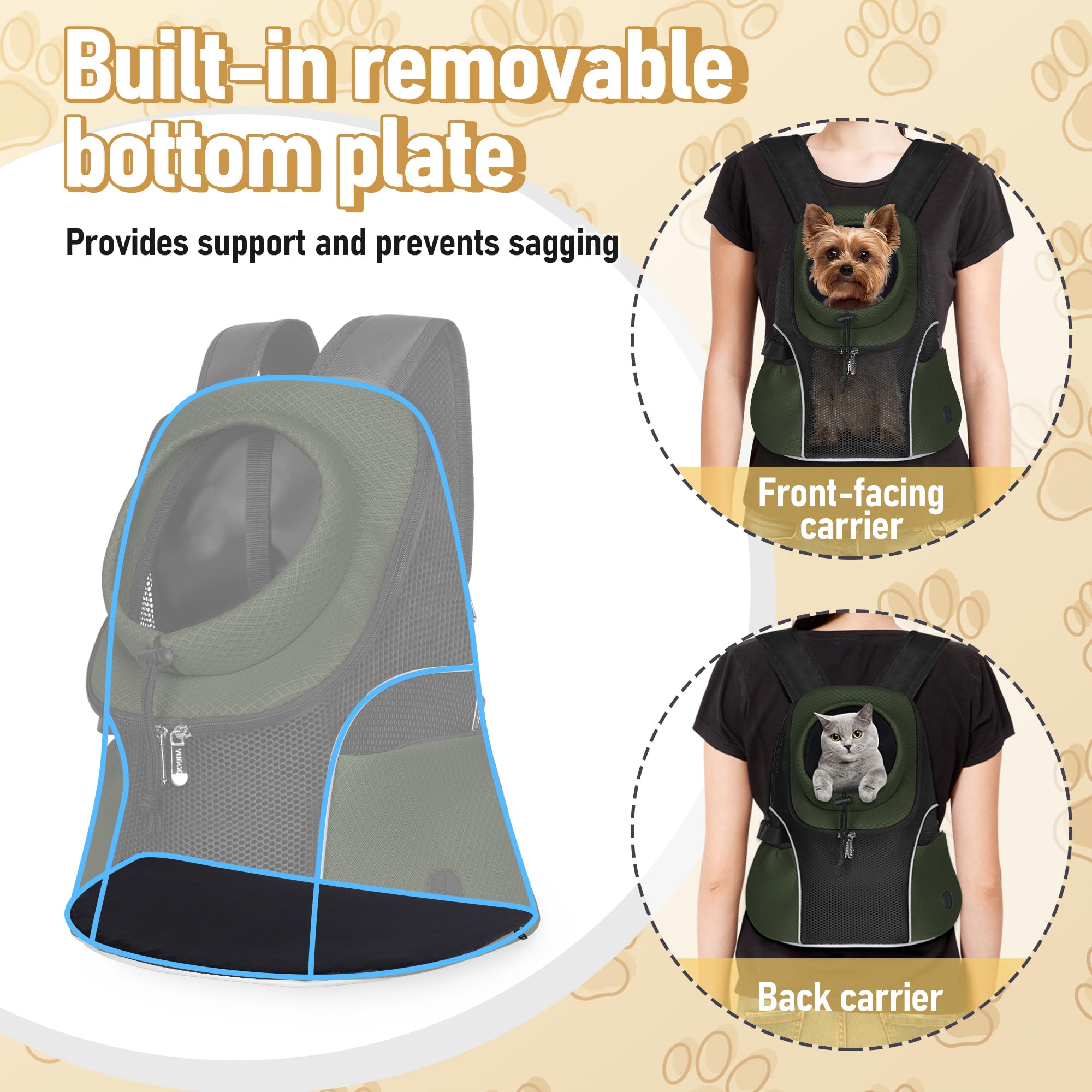 WOYYHO size L guide for dogs 9-14 lbs.