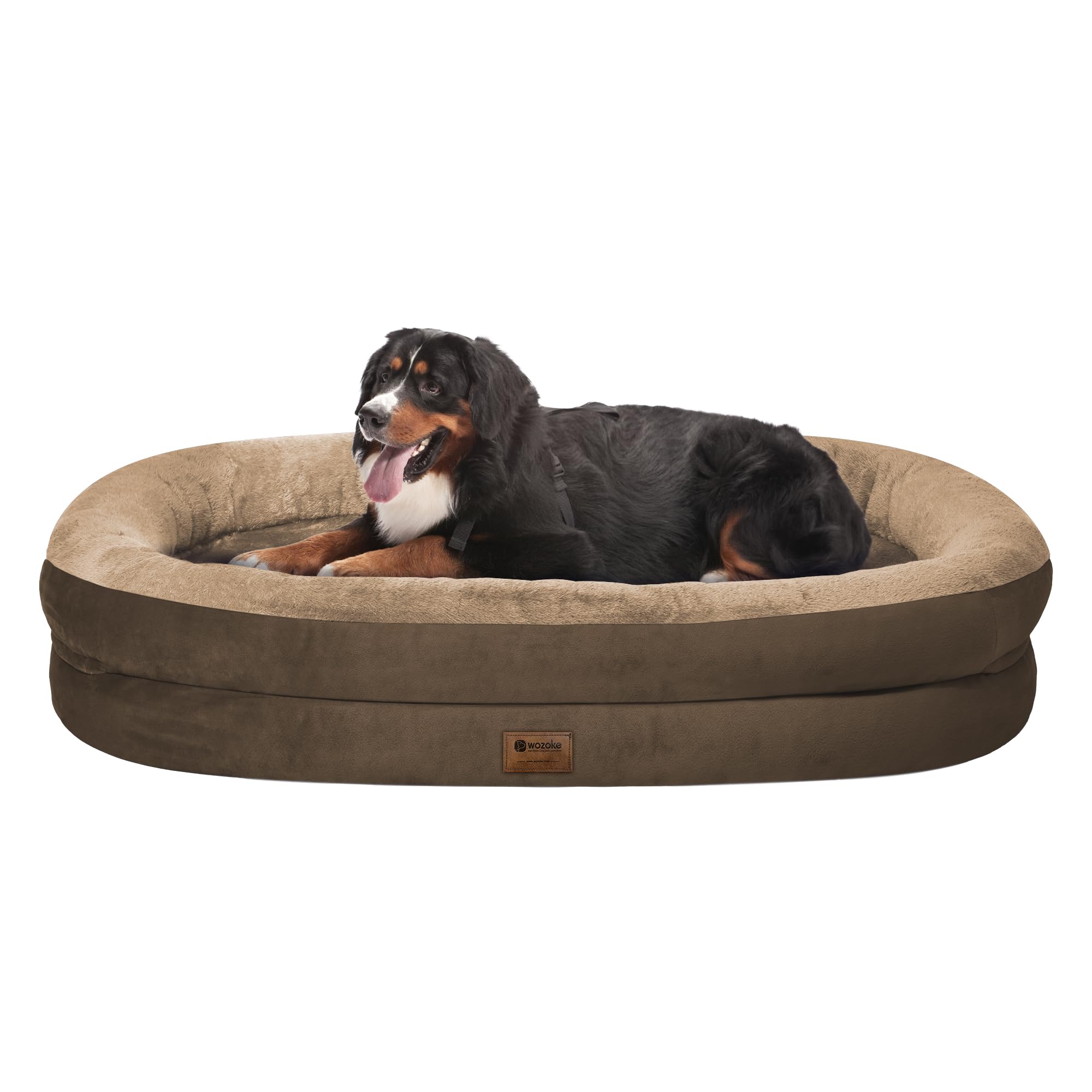 WOZOKE orthopedic bed with cooling foam for large dogs