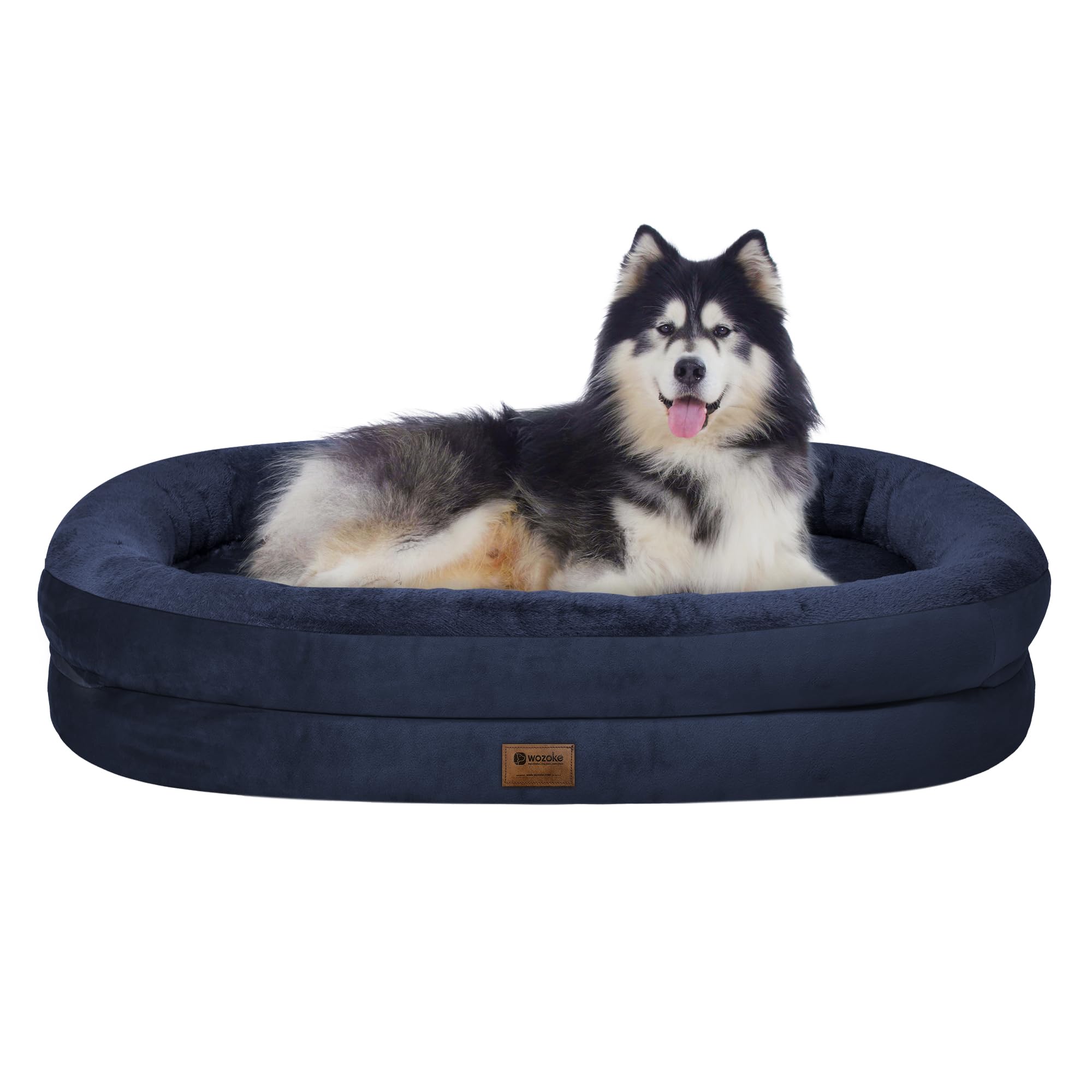 WOZOKE orthopedic dog bed memory foam mattress for joint support
