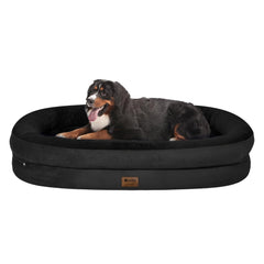 WOZOKE orthopedic washable dog bed cooling memory foam for all-season comfort.