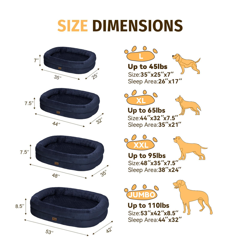 WOZOKE navy side profile with 360 surround support and bolsters for curling