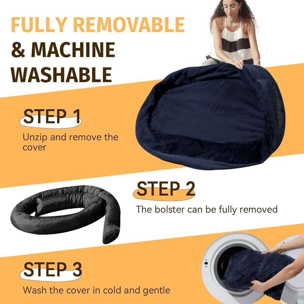 WOZOKE waterproof cover closeup illustrates spill protection and easy cleaning