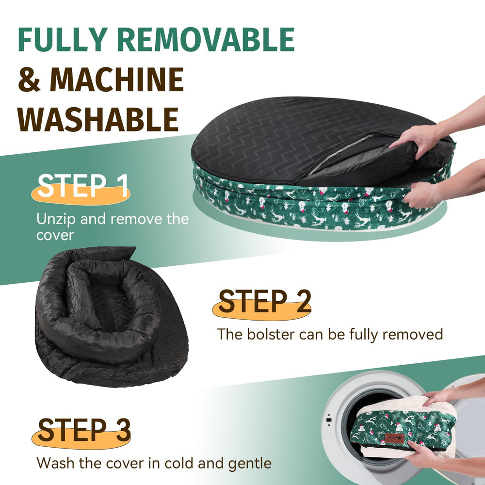 WOZOKE ultra-soft fleece keeps pets warm without shedding.