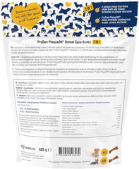 WPARHUS ProDen PlaqueOff bundle turkey-cranberry bone chews for tartar reduction.