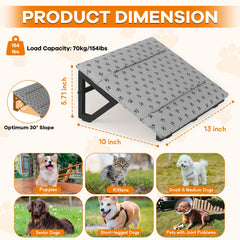 WPVPaw dog ramp foam surface cushions joints during climbs for small dogs