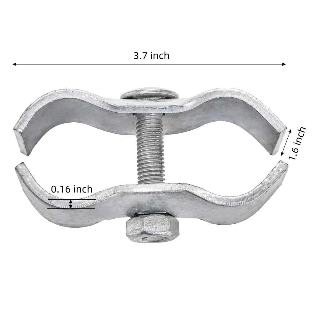 WRINGKIT 1-3/8-inch fence panel clamp provides strong chain-link connections.