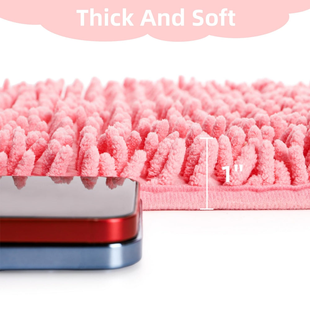 WRINGKIT guinea pig mats absorbent microfiber chenille keeps moisture contained.