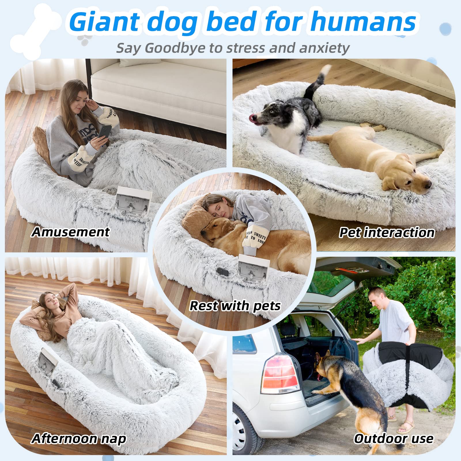 WROS blanket included adds extra warmth for snuggling sessions.