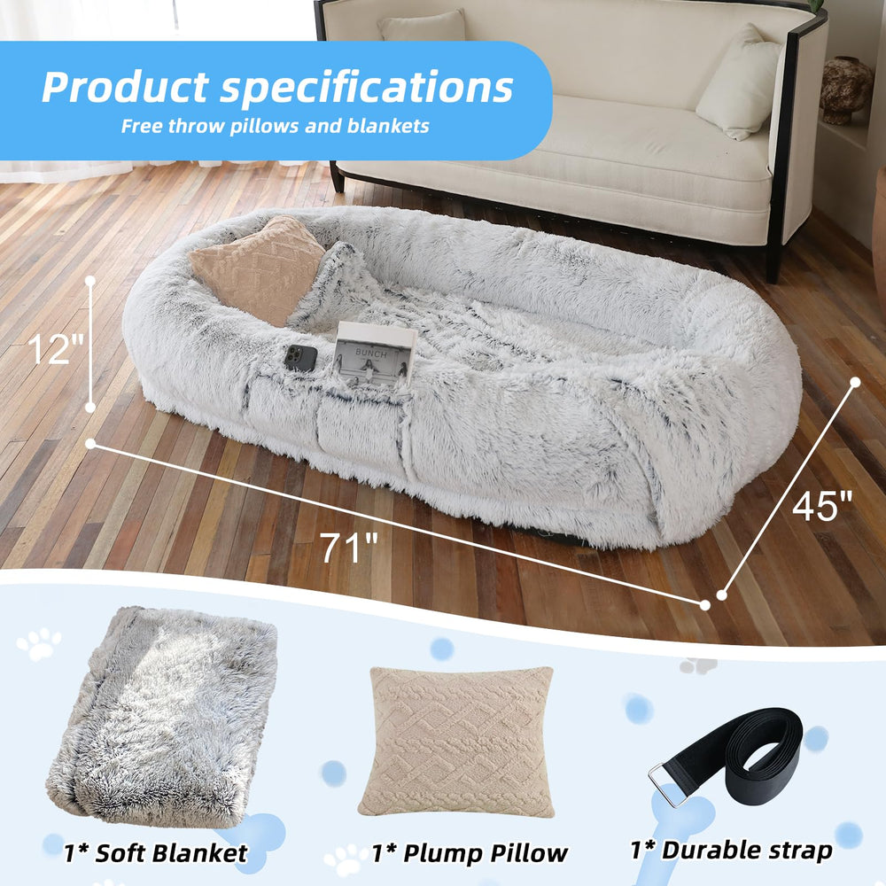 WROS bed-non-slip-bottom helps prevent sliding on hardwood floors.