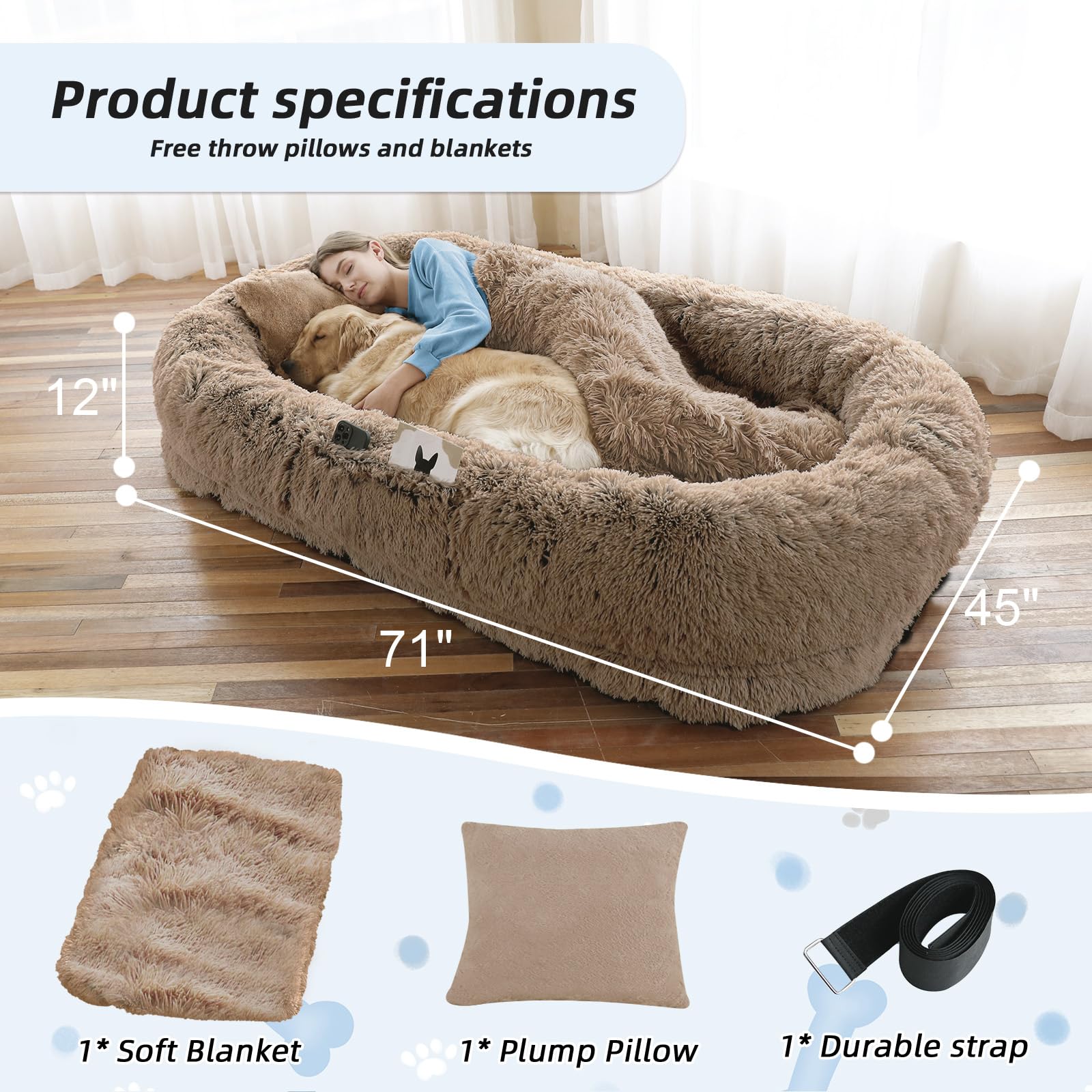 WROS plump pillow adds neck and head support during naps