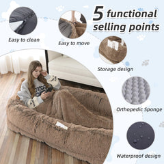 WROS bed with side pocket for easy essentials within reach