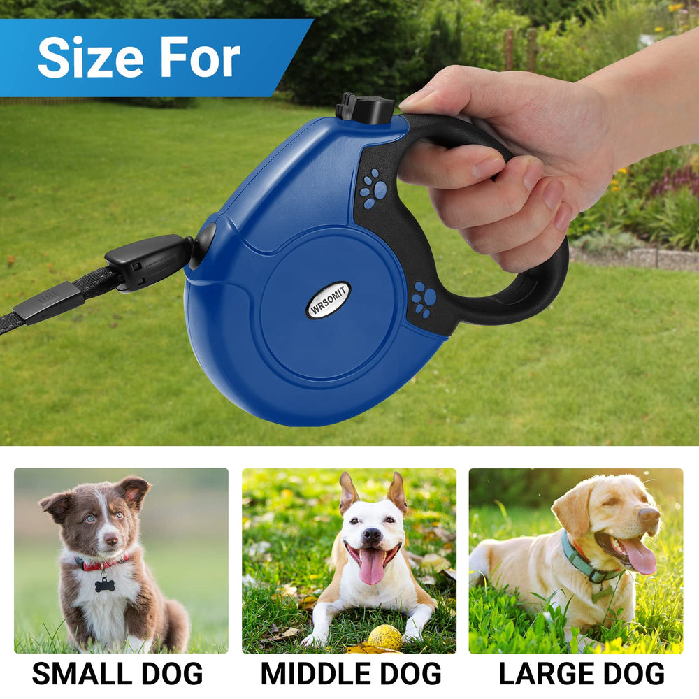 WRSOMIT leash supports dogs up to 99 lbs for versatile outdoor adventures.