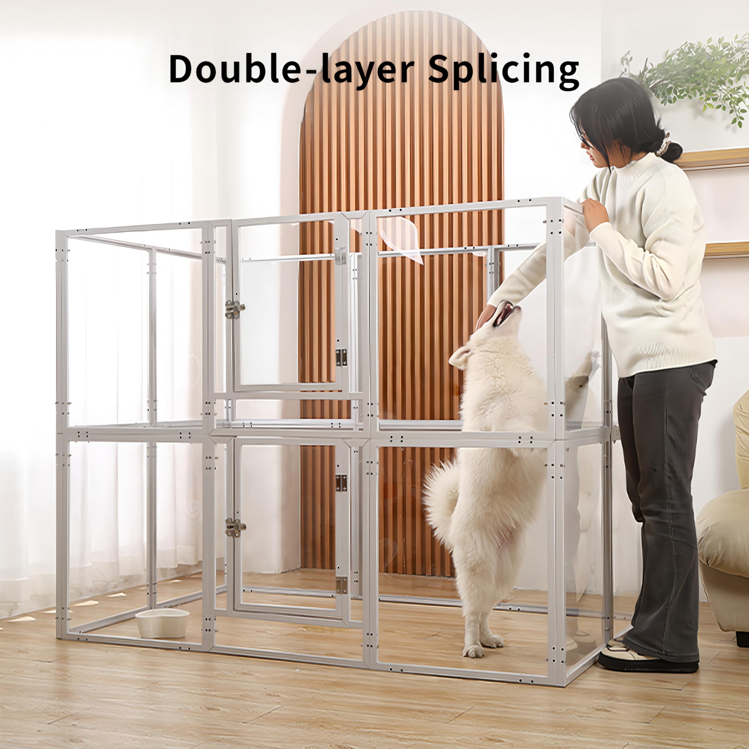 WSHPY 8-panel design with easy-assembly joints for quick setup in any room.