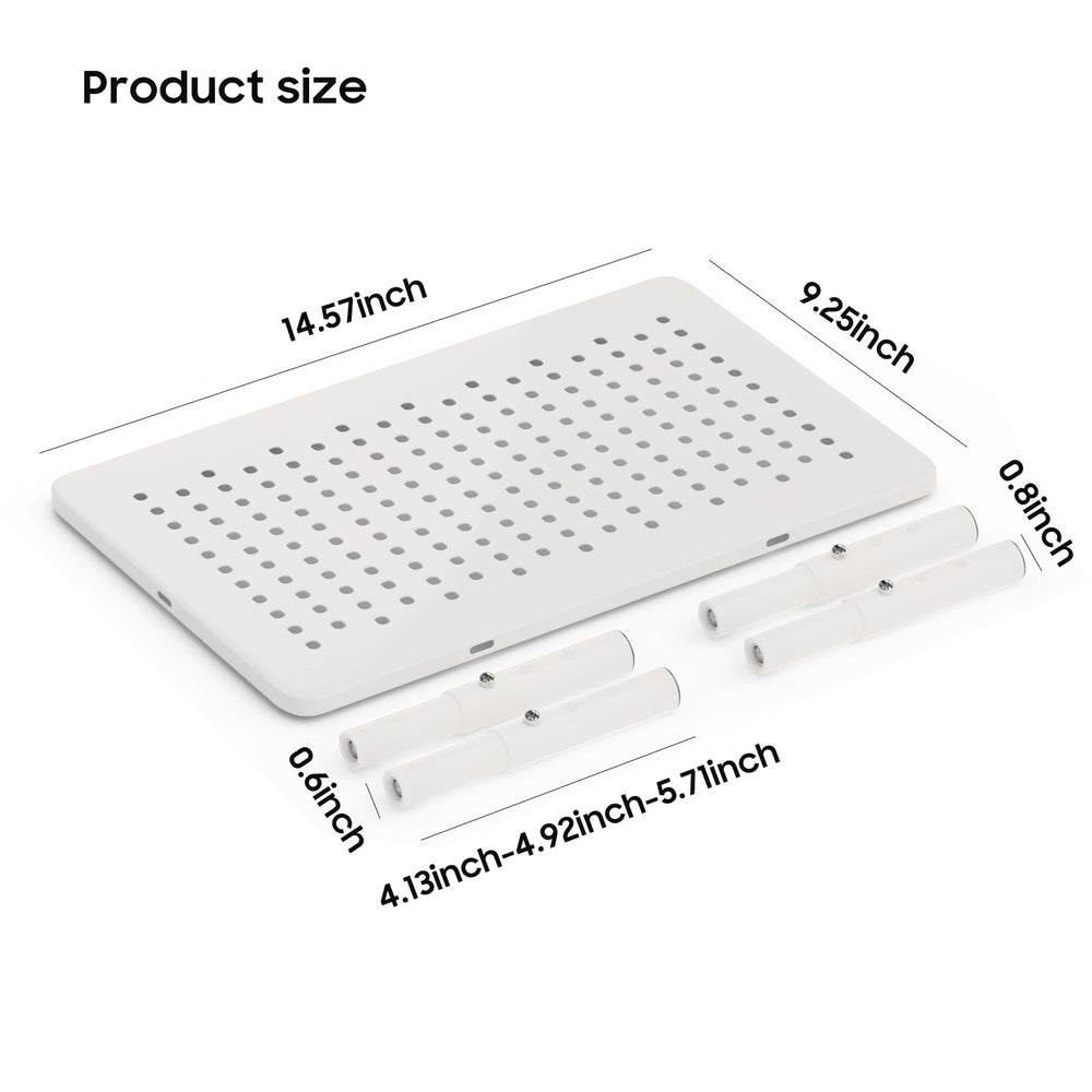 WSOWX non-slip feeder stand base keeps bowls steady and protects floors