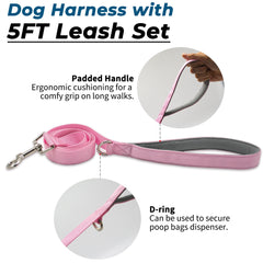 Wuffley escape-proof harness shows the 3-strap design to prevent escapes.