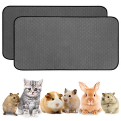 WUFFLYDRY guinea pig liner top view shows anti-slip bottom for stable placement.