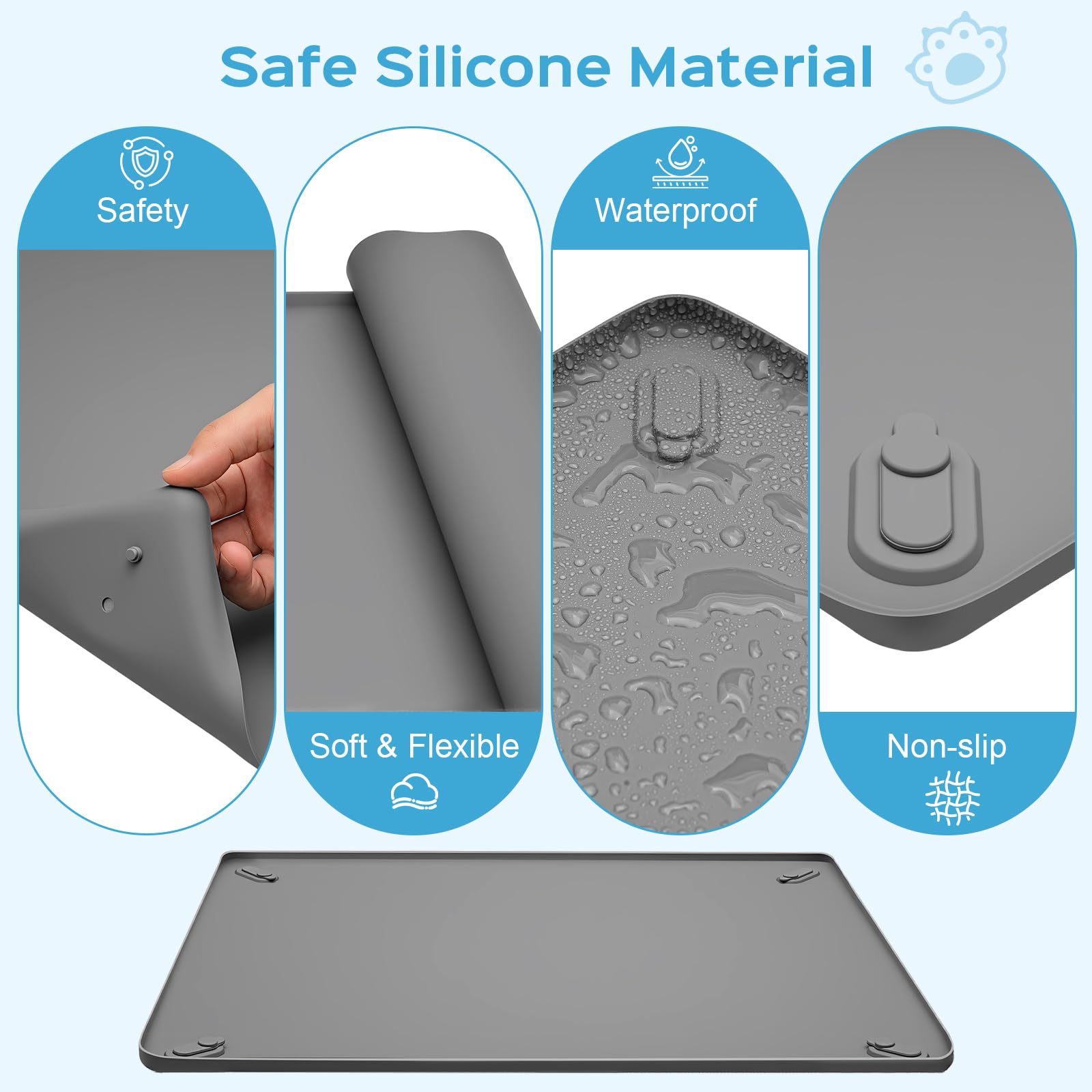 Wuquperf pee pad holder travel-friendly design fits bags and RVs.