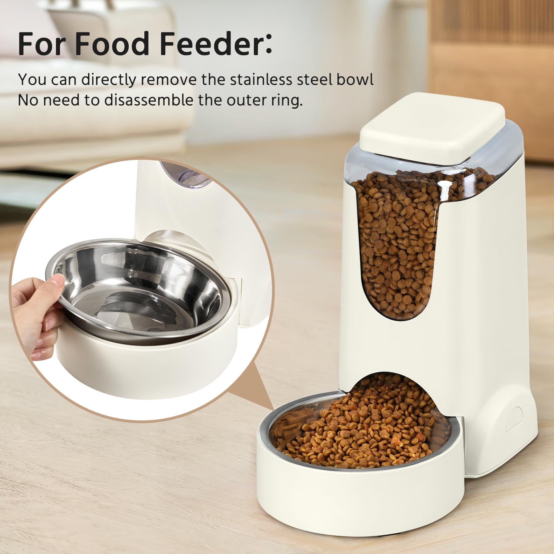 WyfKyd 1-gallon water dispenser keeps pets hydrated during day trips.