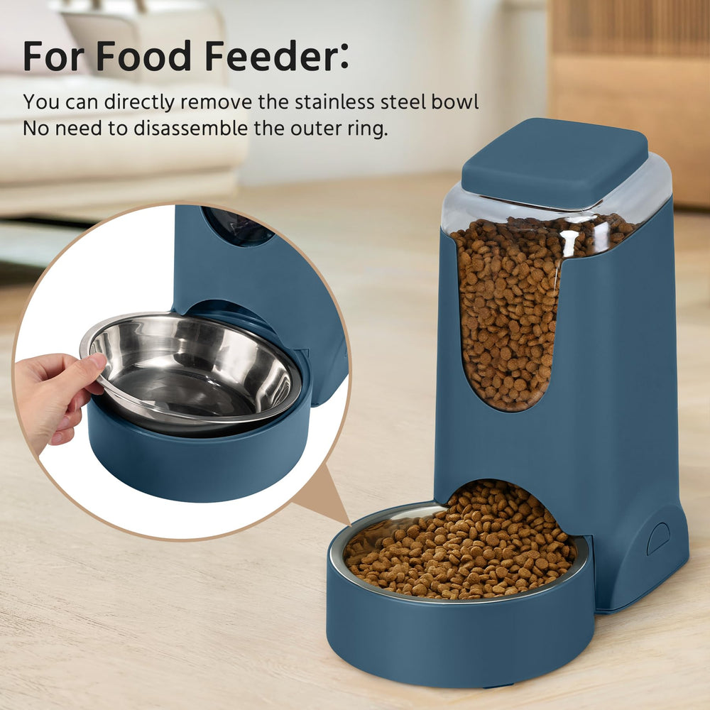 WyfKyd detachable stainless steel bowl highlights easy cleaning.