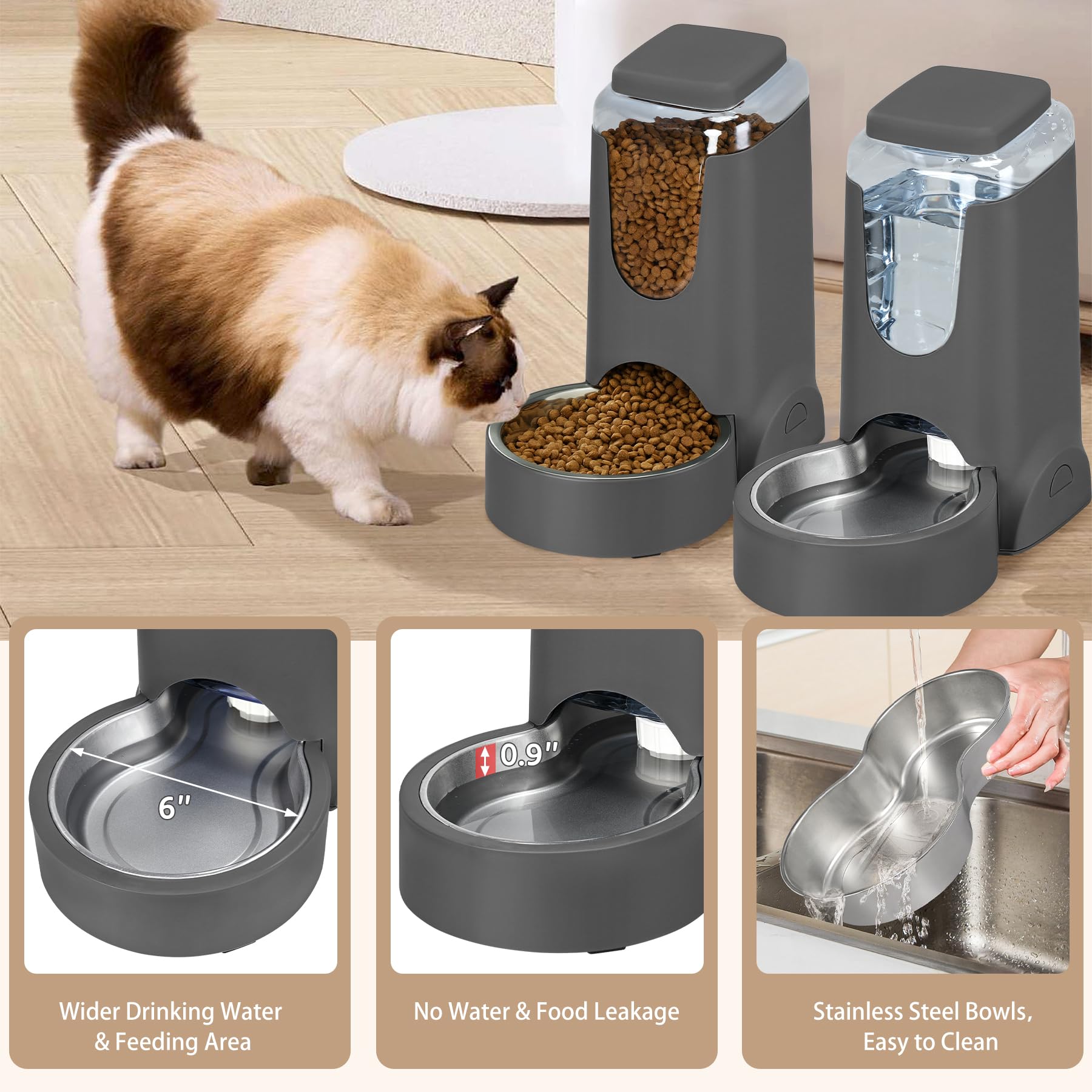 WyfKyd low-noise, spill-proof design minimizes disturbance