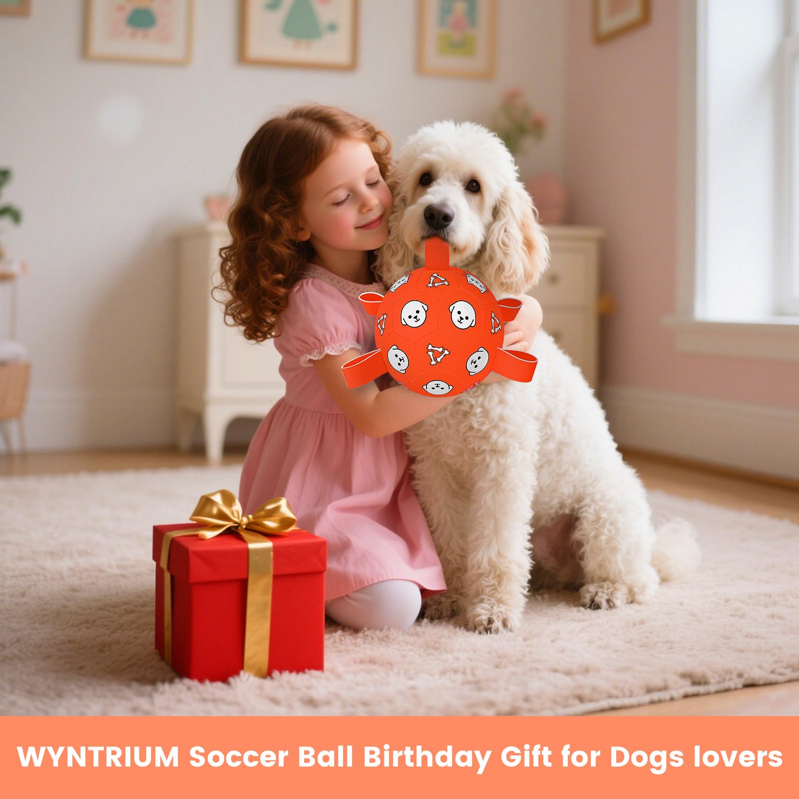 WYNTRIUM dog birthday gift idea featuring straps and vibrant colors.