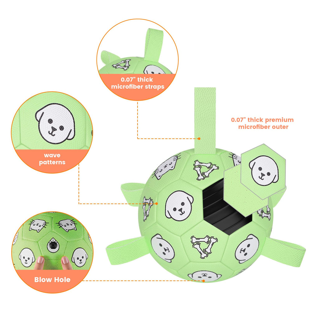 WYNTRIUM 8-inch ball fits medium to large dogs