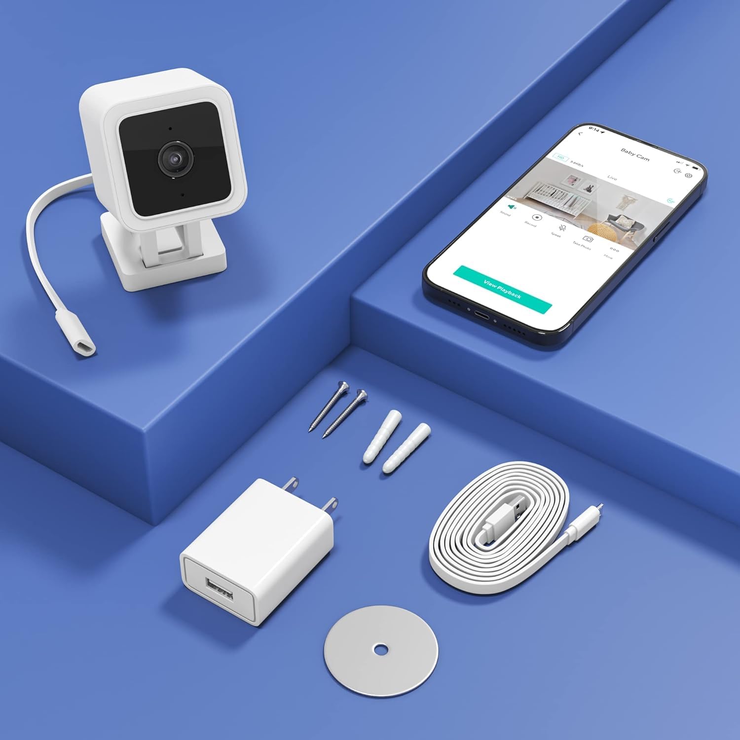 WyzeCam V3 works with Alexa and Google for voice control