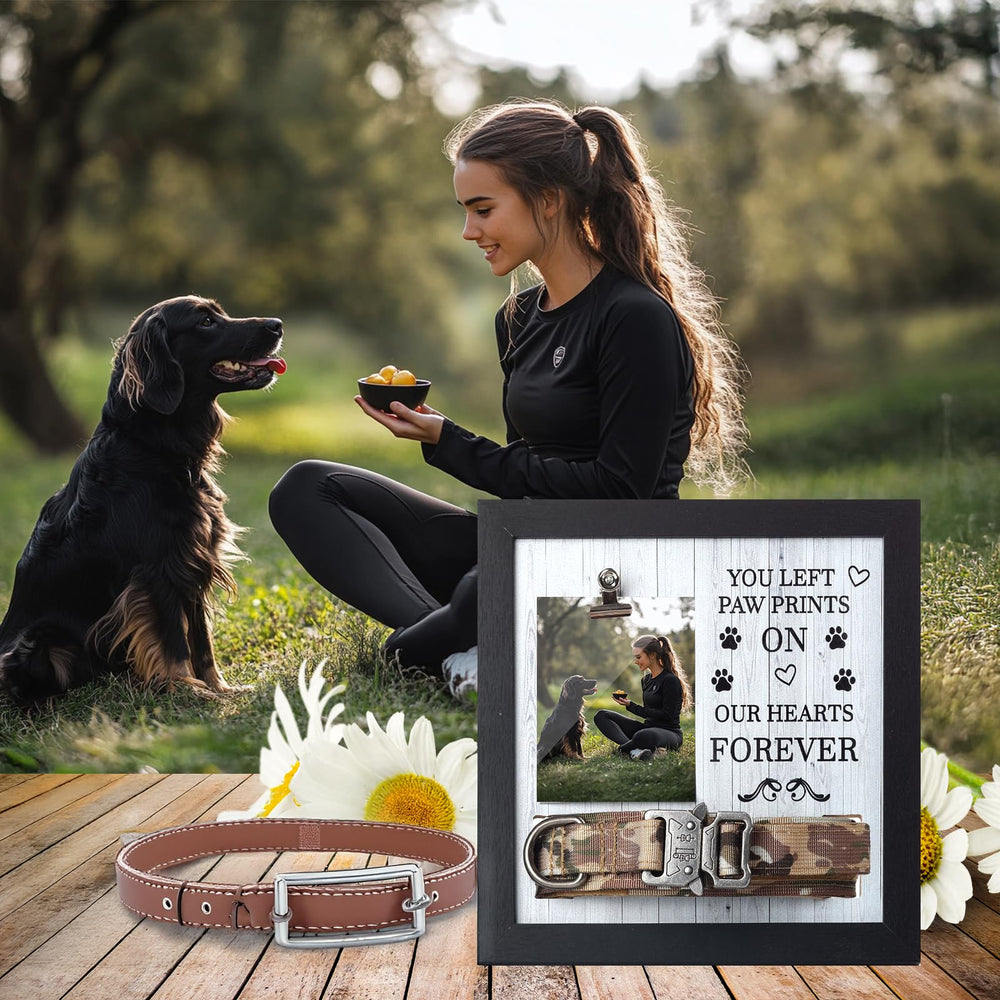 X-partner mantelpiece-display-frame fits home memorial spaces with timeless pet remembrance